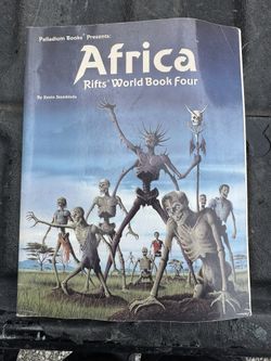 Rifts World Book 4 Four AFRICA Siembieda, Kevin Rifts  -- Palladium Books