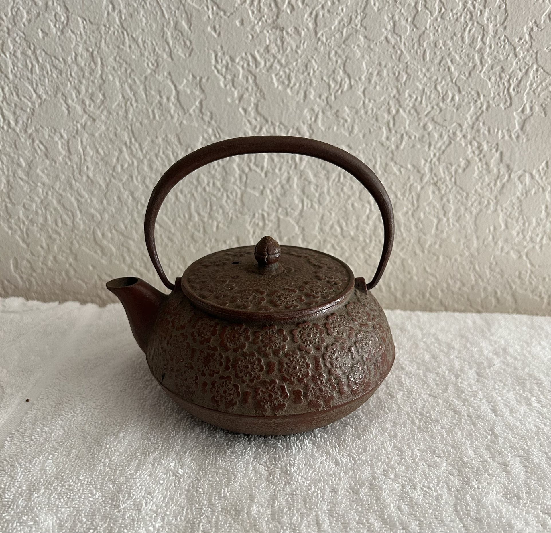 Antique Japanese Iron Teapot