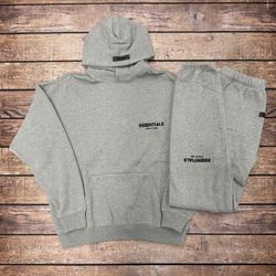 Grey Essentials Sweat Suit Xl