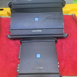 2 AMPLIFIER ALPINE 