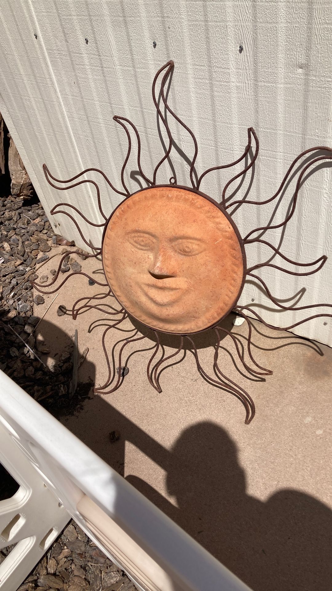 Terracotta Sun Wall Hanging