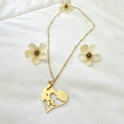 Mother +  Son  Necklace 