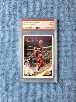 Lebron James 2018-19 Panini Donruss Optic #94 Los Angeles Lakers PSA 9