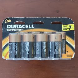DURACELL D- BATTERIES 8-PACK 