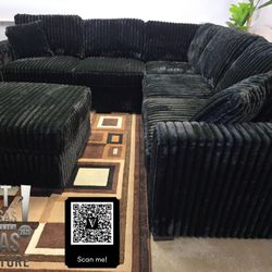 Sectional W Ottoman 