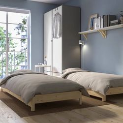 IKEA stackable twin bed