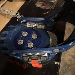 Snowboard Bindings. 