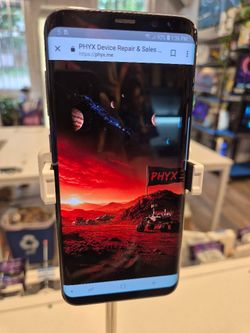 64GB Galaxy S8 Plus, All Carriers NO VZW -3574 + New Battery $140