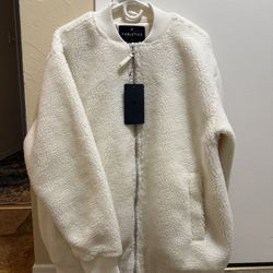 New Fabletics Teddy Warm Winter Coat Jacket