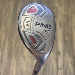 Ping i15 20 Degree Hybrid/Utility (RH) Graphite R-Flex