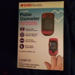 CVS Health Portable Pulse Oximeter$15