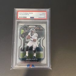 Philadelphia Eagles Jalen Hurts Prizm Rookie