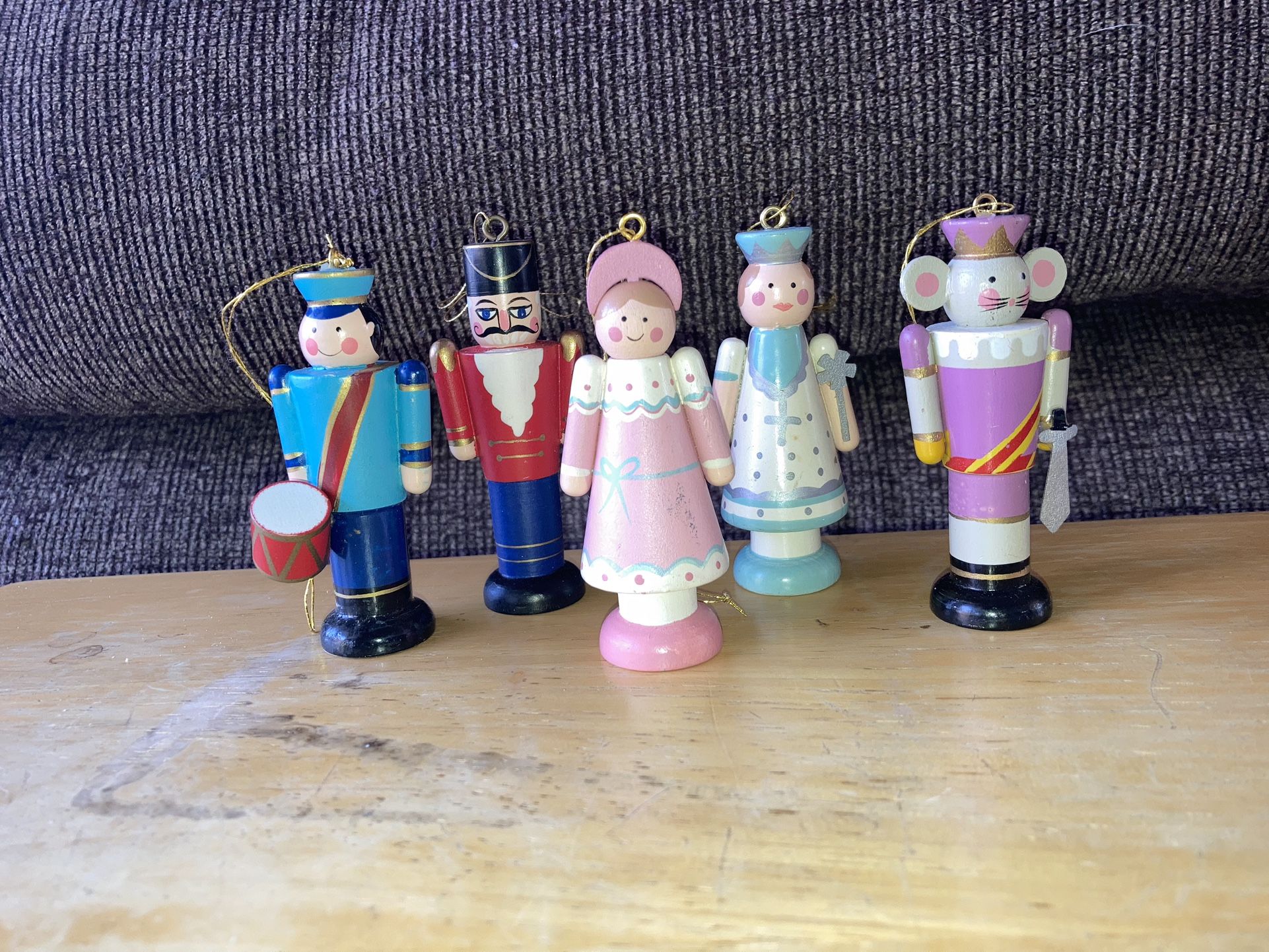 Vintage Nutcracker Ballet AVON Collection Ornaments 