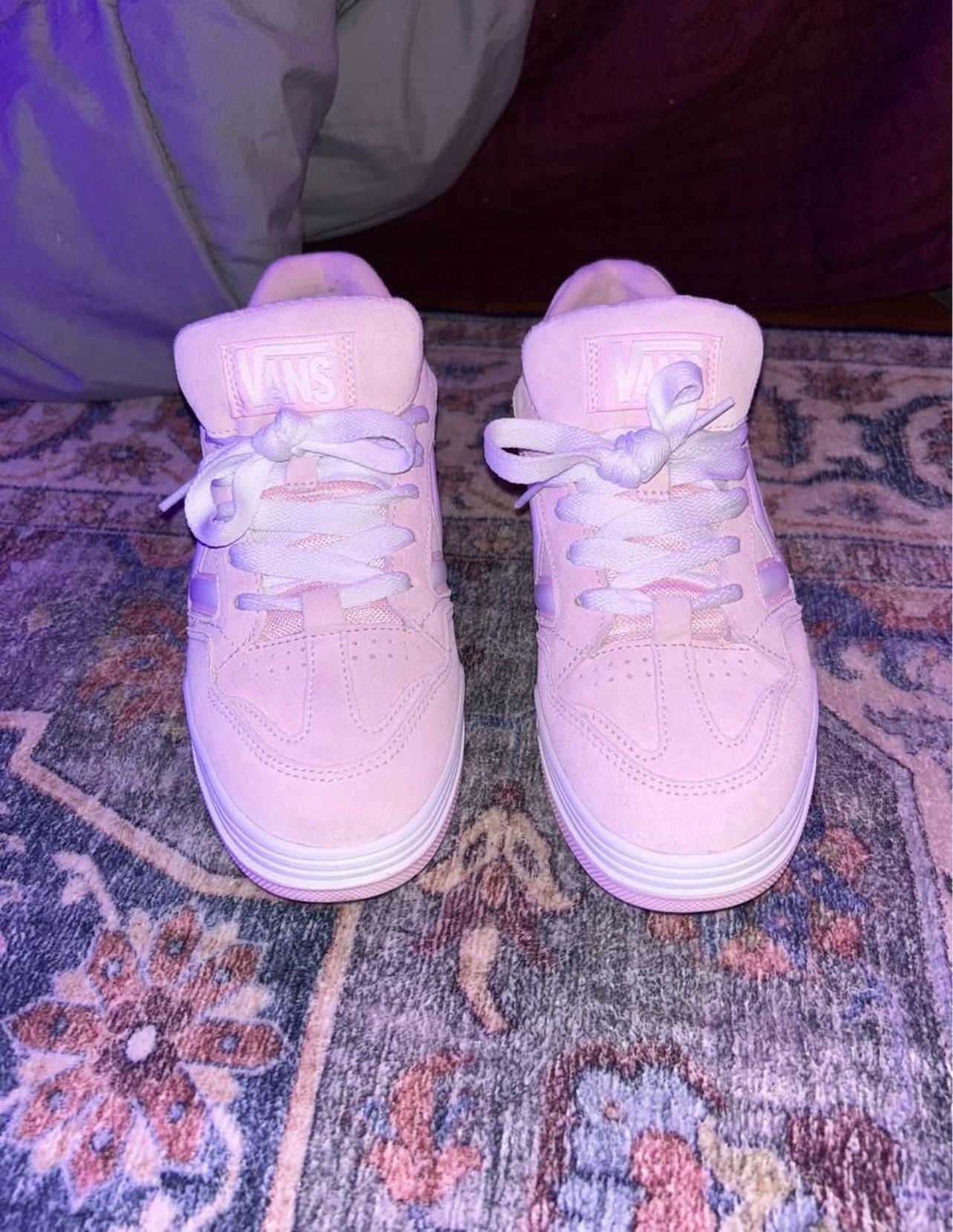 Pink Upland Vans