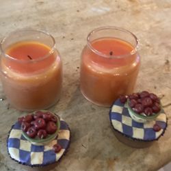 Two Apples CandleS