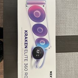 NZXT Kraken Elite 360 RGB AIO (All-In-One) Liquid Cooler