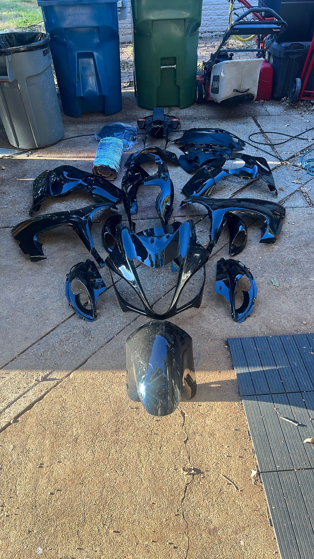 2008 To 2020 Custom Hayabusa Gsxr 1300 Fairing And  Side Panel Kit