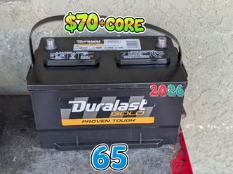 Car Battery Group Size 65