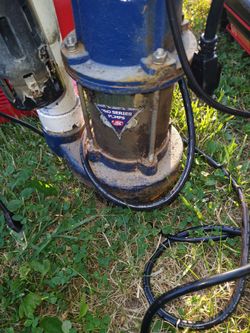 Pro series sump pump