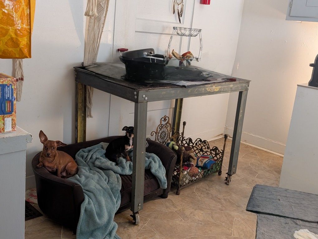 Industrial Steel Table