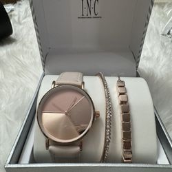 INC Watch Rose Gold Tone
