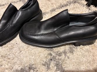 Black Slip-On Loafers