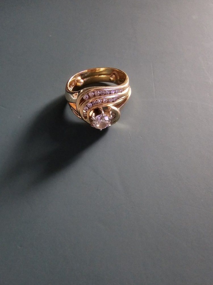 14k Diamond Ring