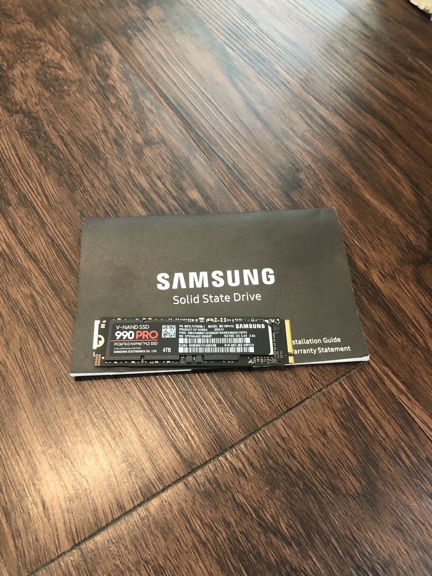 GAMING Samsung 990 Pro 4TB M.2 PICK UP ONLY NO TRADE 👉FIRM ON PRICE👈 💲200 CASH ONLY💵 NO LESS NO BOX 📦 