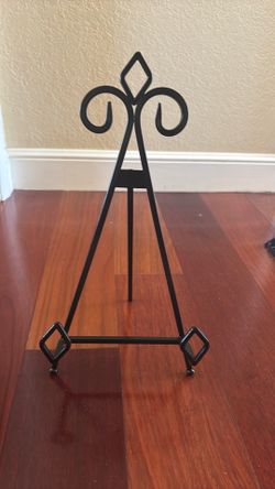14" Black  Easel by Studio Décor