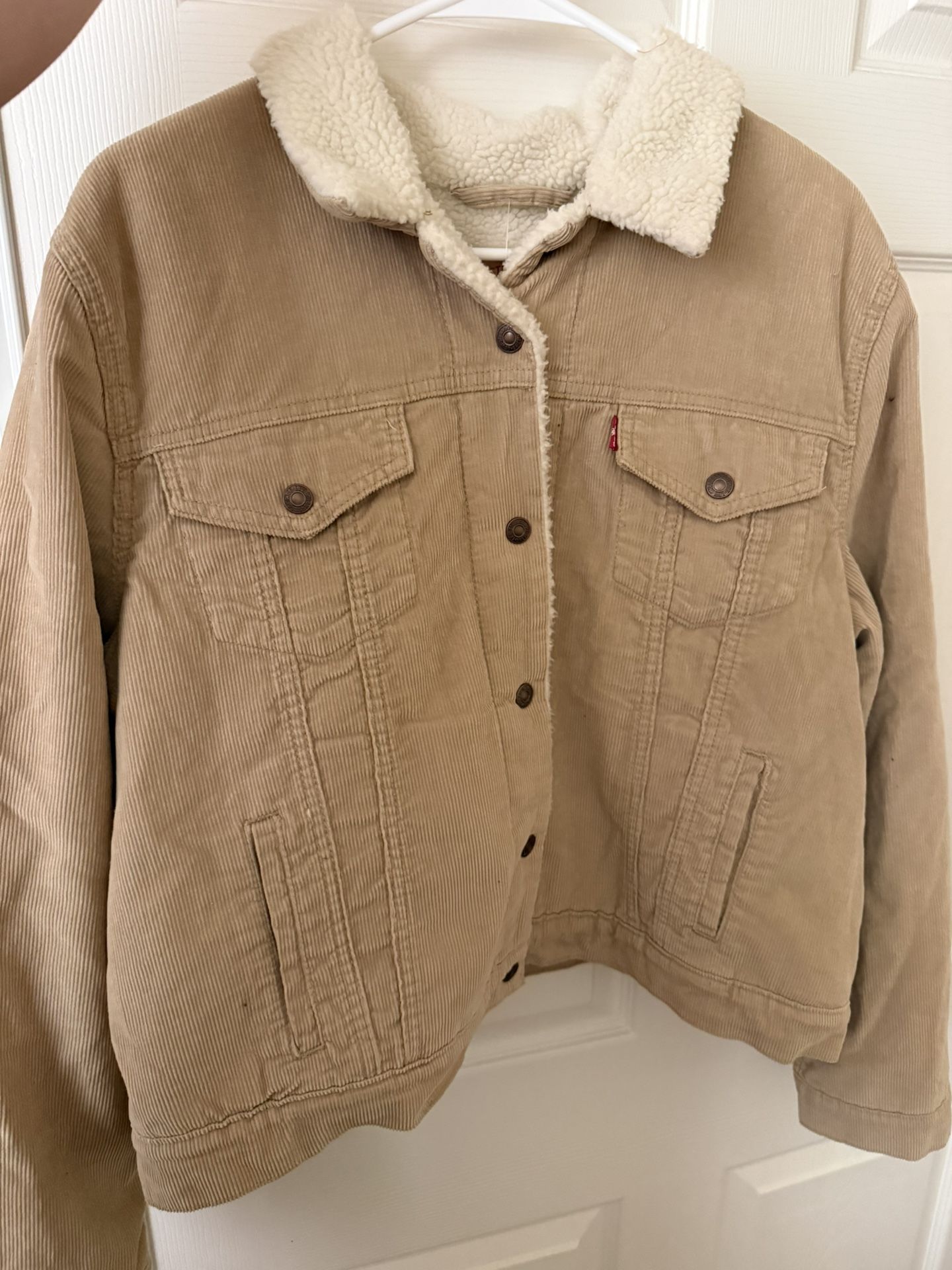 LEVIS ORIGINAL SHEPRA TRUCKER TAN JACKET