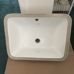 Harrow under mount bathroom sink . Quantity 3. $47.00ea.