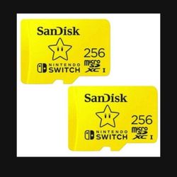 256gb MicroSD Nintendo Switch Memory Card SanDisk NEW