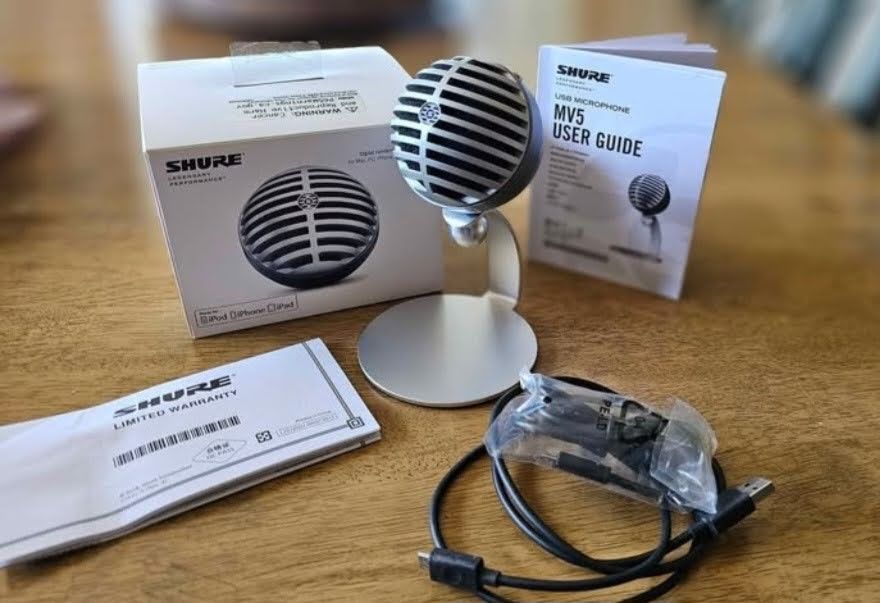 Shure MV5 Digital Condenser Microphone