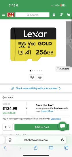 V60 SD Cards micro Lexar
