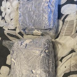 Blue Dino Kids Throw Blankets  8 Dollars For One 15 For Both 