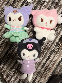 Kuromi plushie bundle