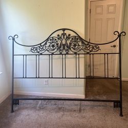 Cast Iron Bed Frame  (California King) 
