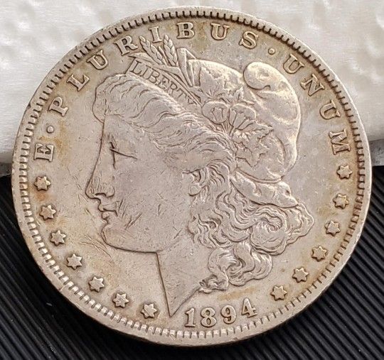 1894 SUPER RARE MORGAN SILVER DOLLAR