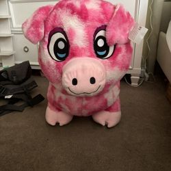 Jumbo Pink Pig Stuffed Animal