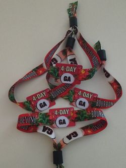 Bourbon and Beyond 2025 Music Festival 4-day (GA) Wristbands $300 EACH SATURDAY/SUNDAY PORTION