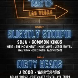 REGGAE RISE UP! 2-Saturday Tickets