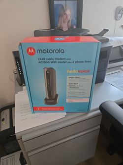 Motorola Modem/Router