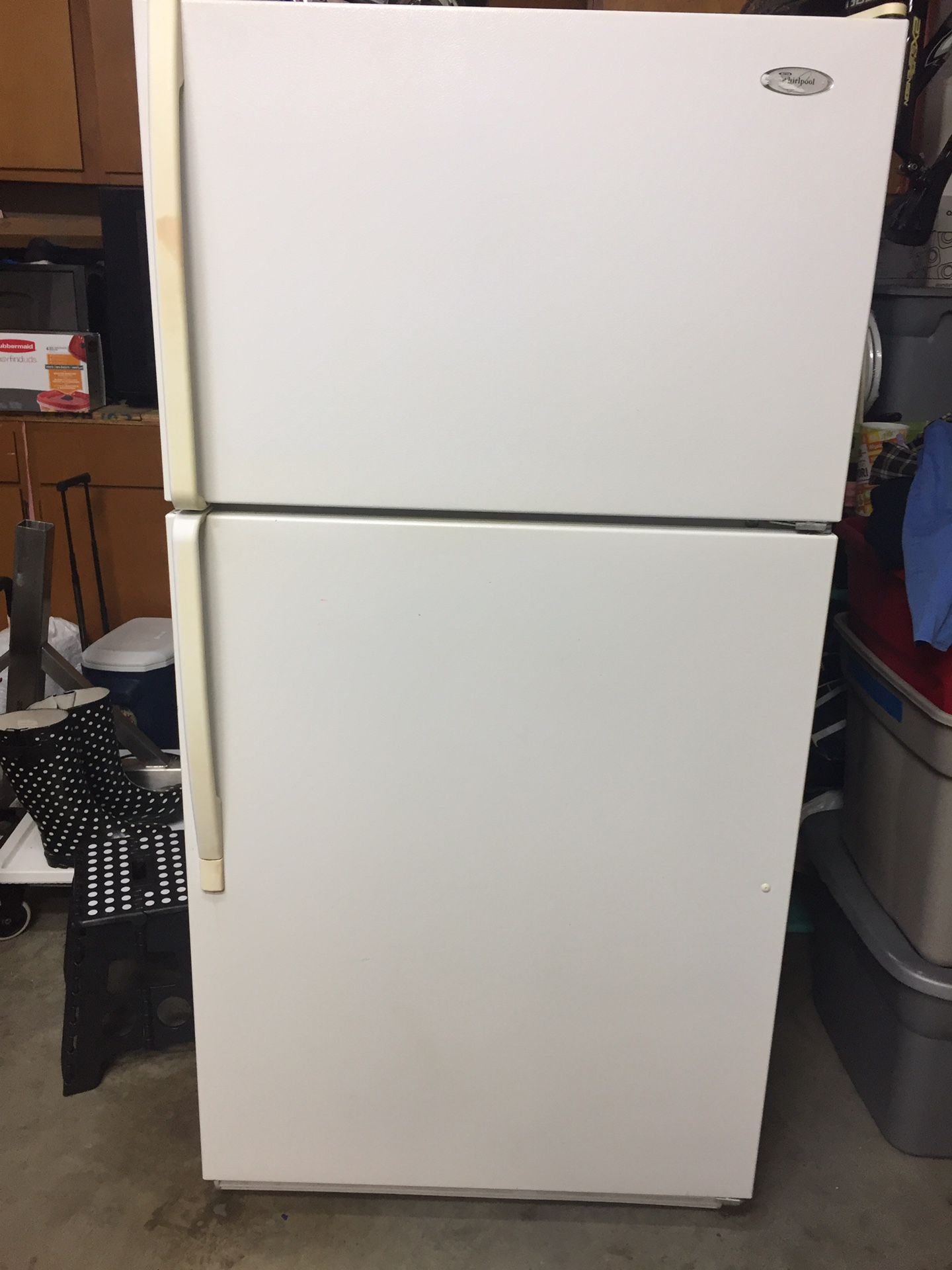 Whirlpool White Refrigerator