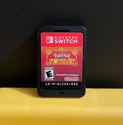 Pokemon Scarlet for Nintendo Switch video game console system or Lite OLED 2 Pikachu Red