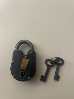 Antique Iron Lock
