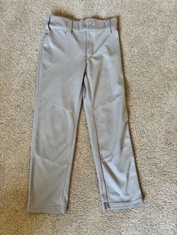 Baseball pants grey kids size 6