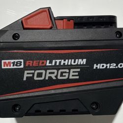 Milwaukee M18 12.0 Forge Battery (new)