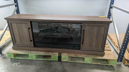 72in Electric Fireplace TV Stand