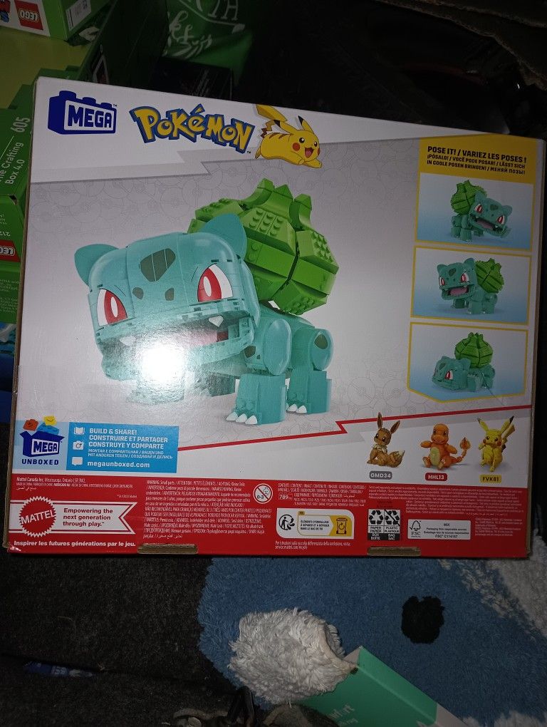Brand new!! (Pokemon: >Bulbasaur) Lego Set!!