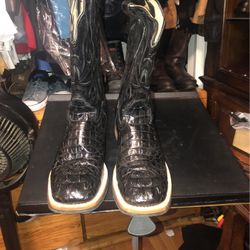 Alligator Boots Size 11